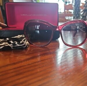 Diane Von Furstenberg Pink Sunglasses